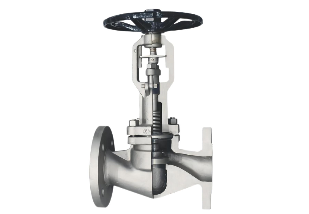 Forged Bellows Seal Globe Valve Structural Diagram