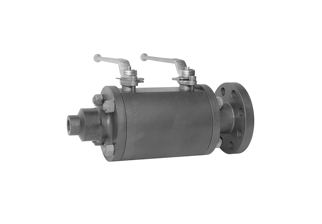 DBB Double Ball Flanged Soft Seal Ball Valve