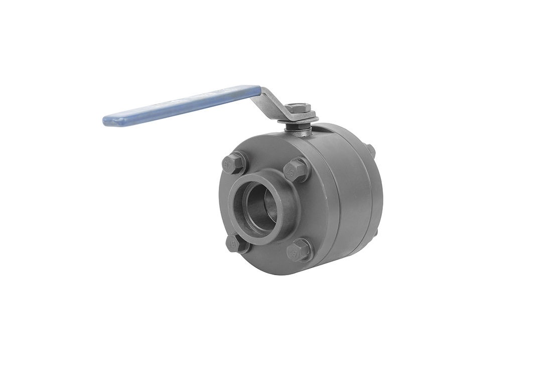 Socket Weld Three-Piece Forged Floating Ball Valve