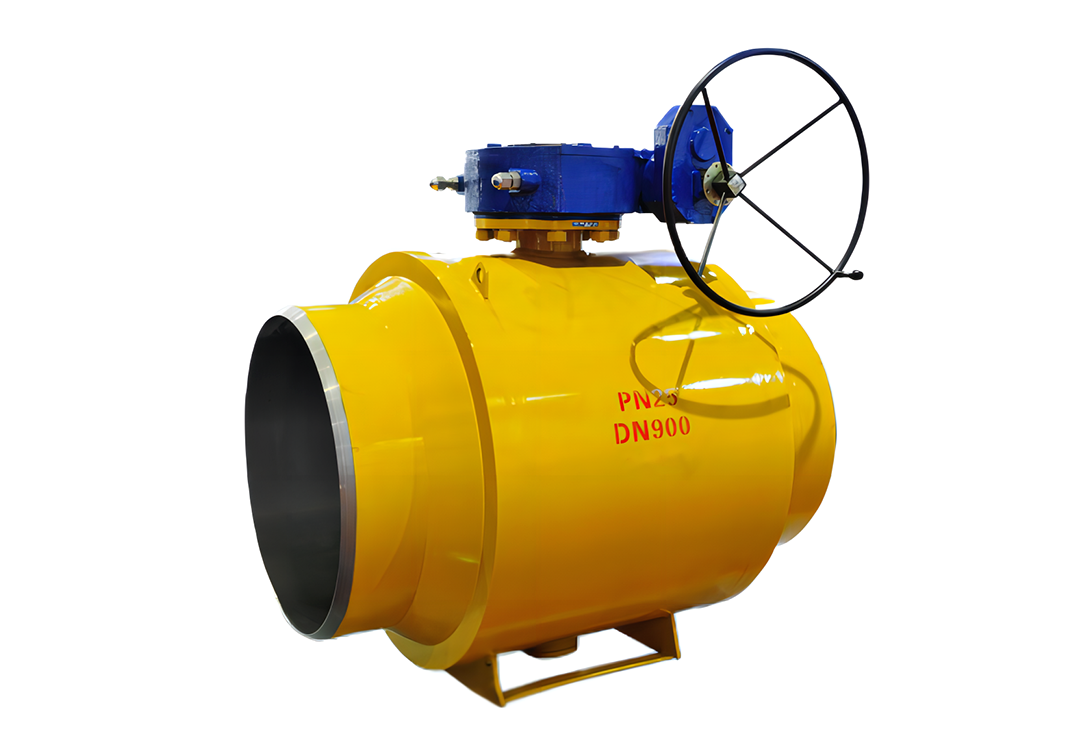 Large Diameter Fully Welded Ball Valve with Welded Ends