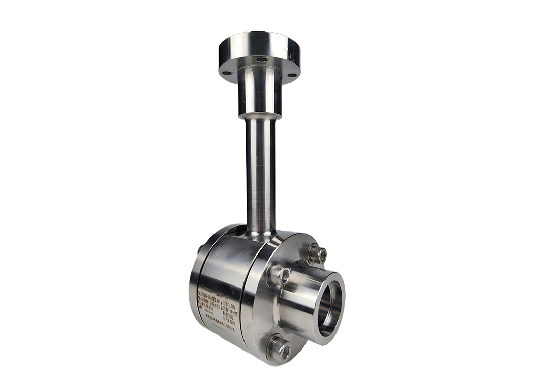 -196°C Stainless Steel Pneumatic Cryogenic Ball Valve