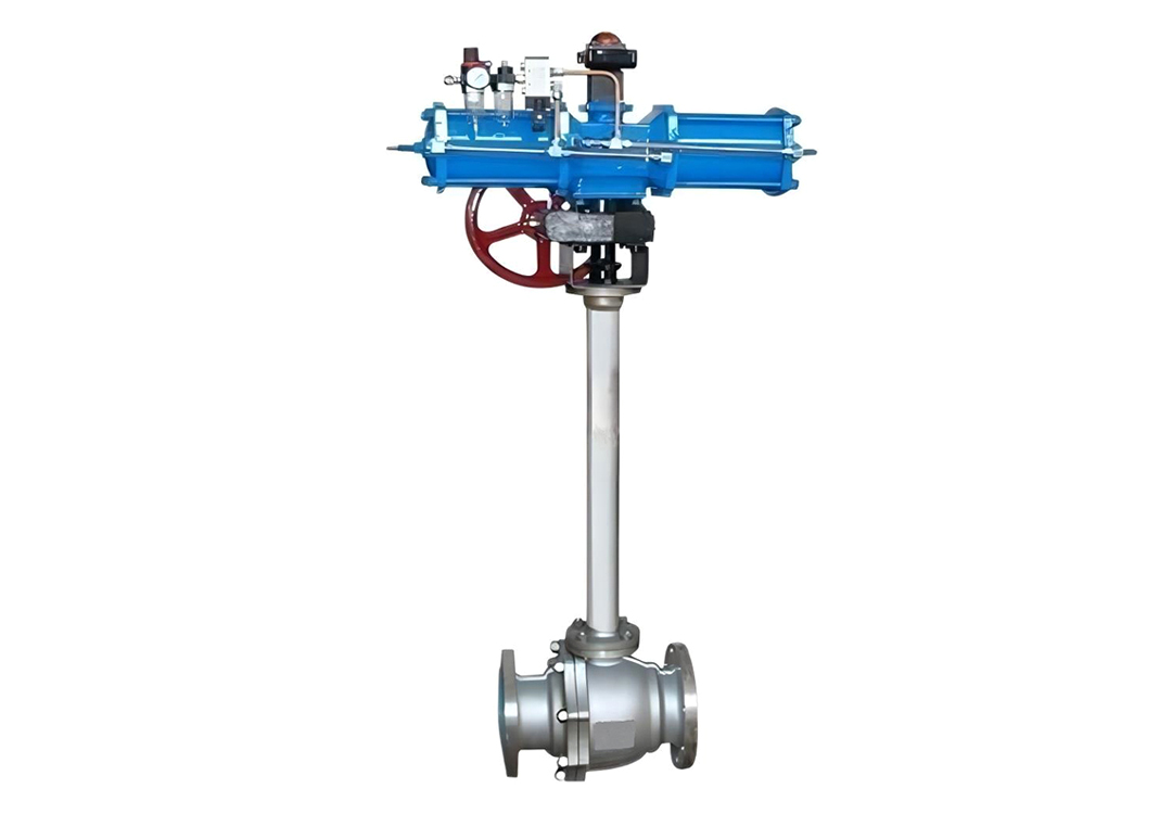 Pneumatic Stainless Steel Cryogenic Ball Valve