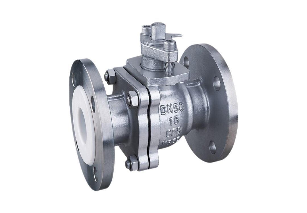 Stainless Steel Flanged PTFE-Lined Ball Valve