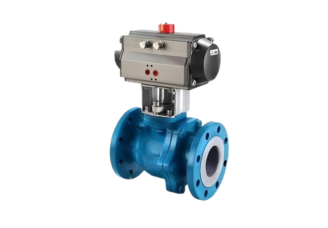 Carbon Steel PTFE-Lined Corrosion-Resistant Flanged Ball Valve