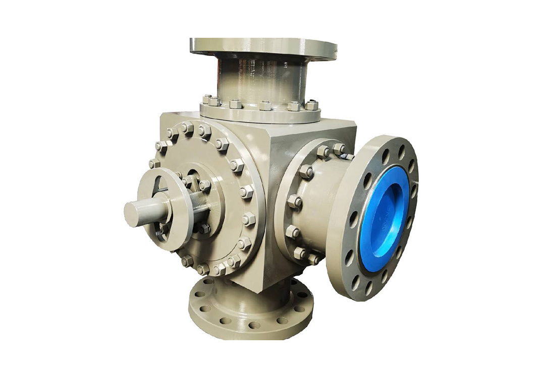 Large Diameter Forged Three-Way Ball Valve