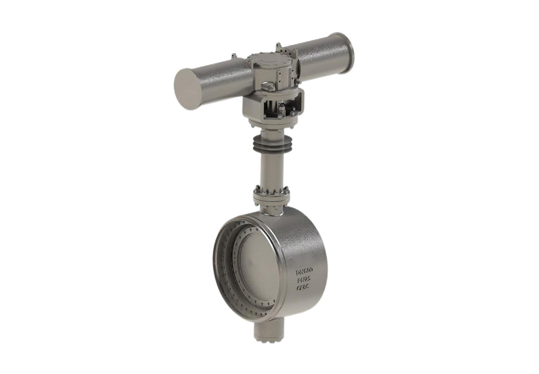 High-Performance Pneumatic Bi-Directional Metal Sealed Butterfly Valve