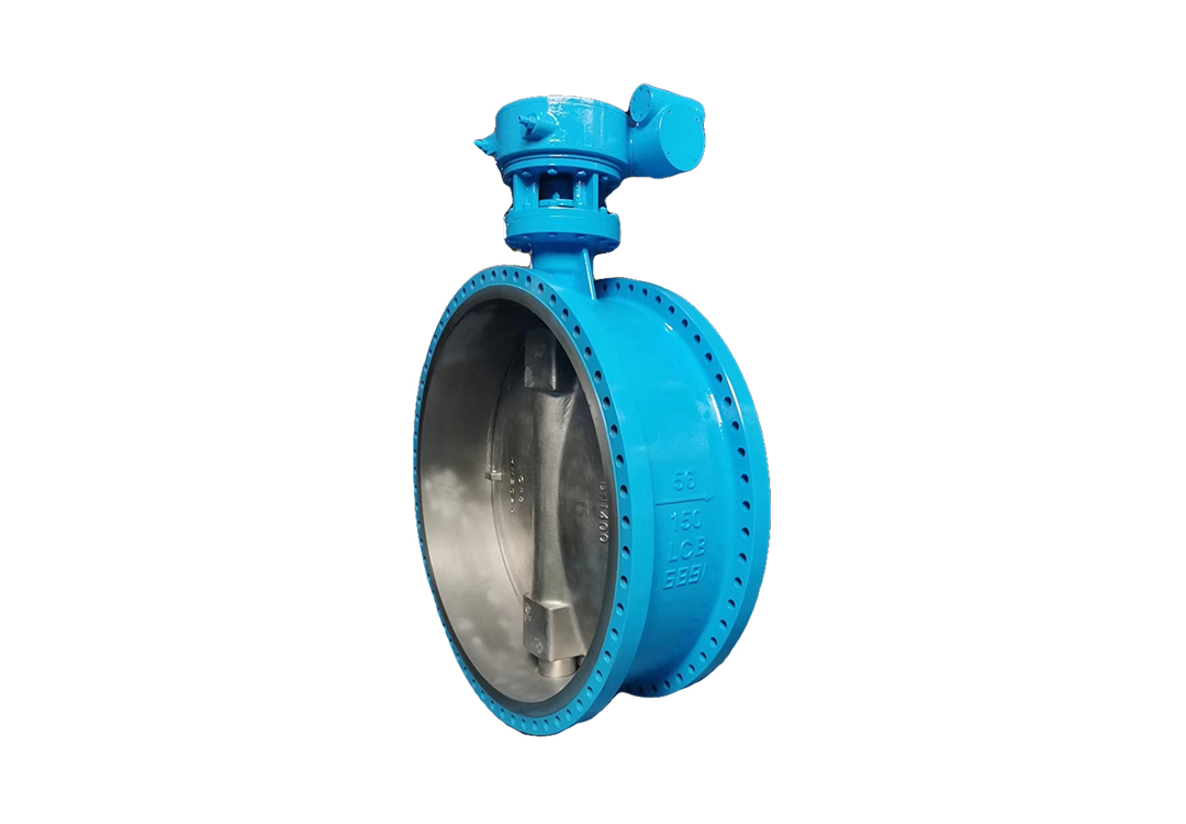 Large Diameter Flanged Eccentric Butterfly Valve