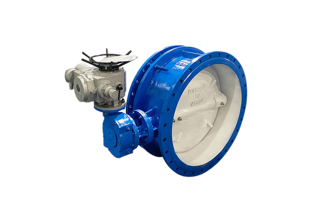 Electric Hard Seal Triple Eccentric Butterfly Valve