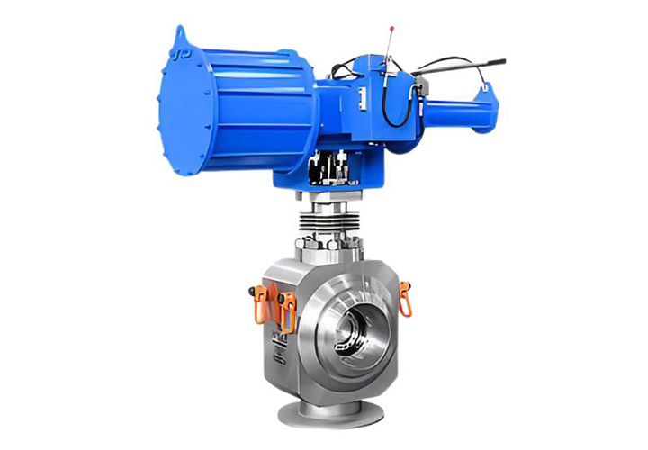 Pneumatic-Hydraulic High-Performance Stainless Steel High-Temperature High-Pressure Special Material Butterfly Valve