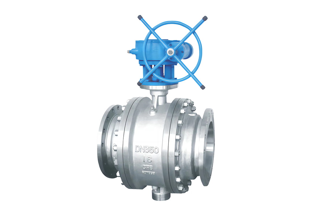 Cast Steel Three-Piece Trunnion Ball Valve