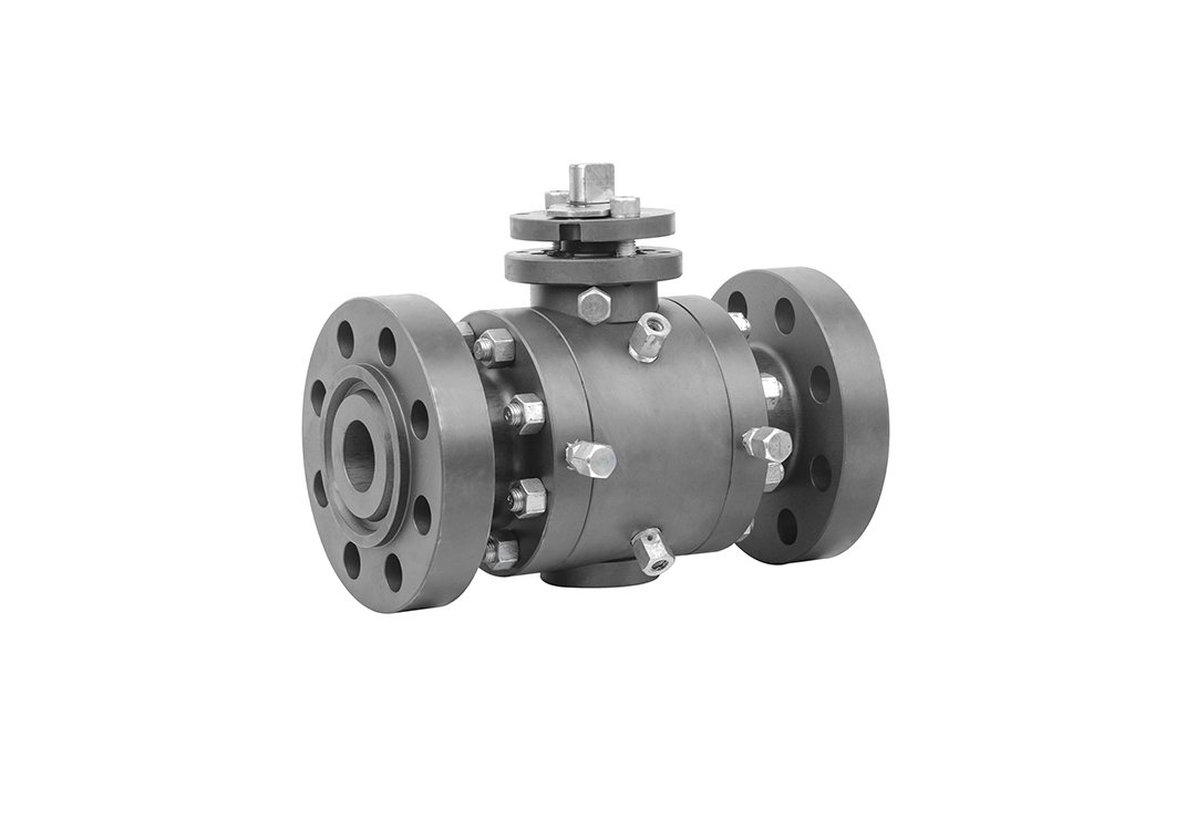 Forged High-Pressure Flanged Trunnion Ball Valve