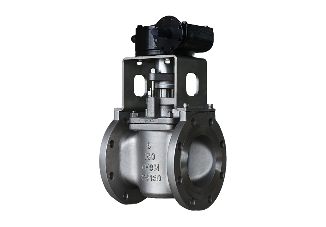 Worm Gear Operated Stainless Steel Plug Valve